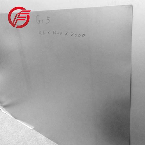 Gr5 0.6 titanium sheet