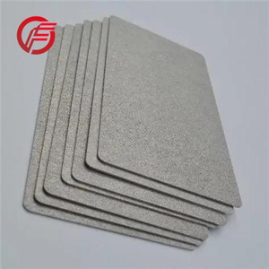Porous Titanium Sintered Plates Porous Titanium Sintered Plates