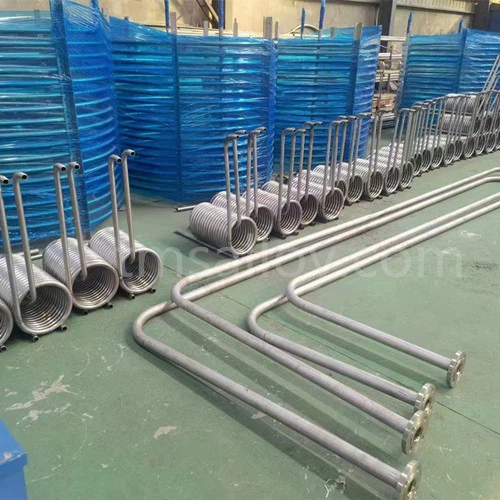 Spiral Titanium tube Coil price Spiral Titanium tube Coil price